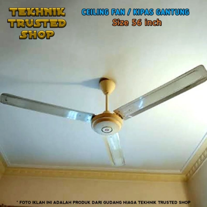 Ceiling fan baling 56" FC30 kipas angin gantung besar besi