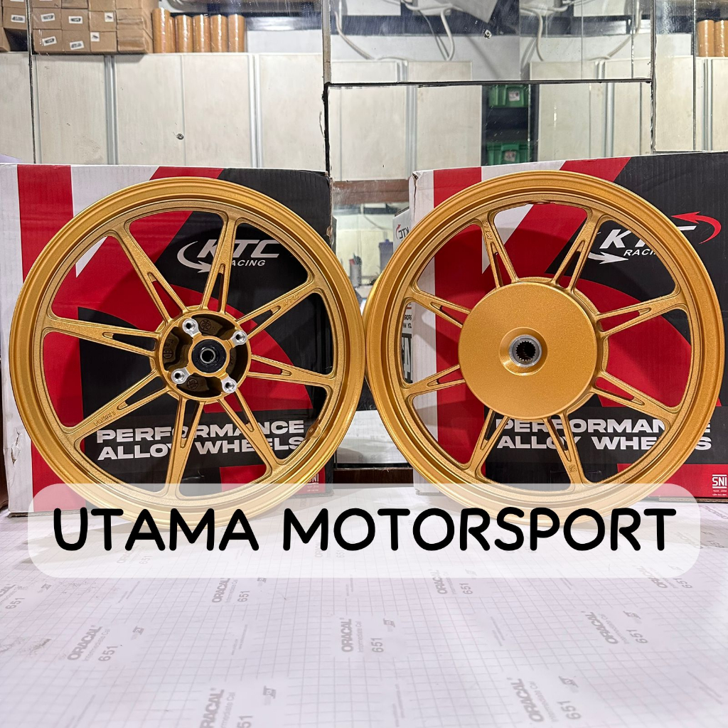 Velg KTC Racing Velg RC Type Spectre Alloy Wheels Vario-110 / Scoopy / Beat Original KTC Racing Best