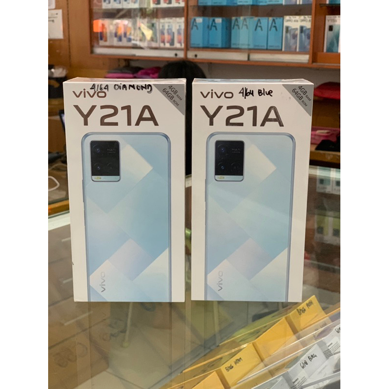 Vivo Y21A ram4/64gb garansi Resmi original