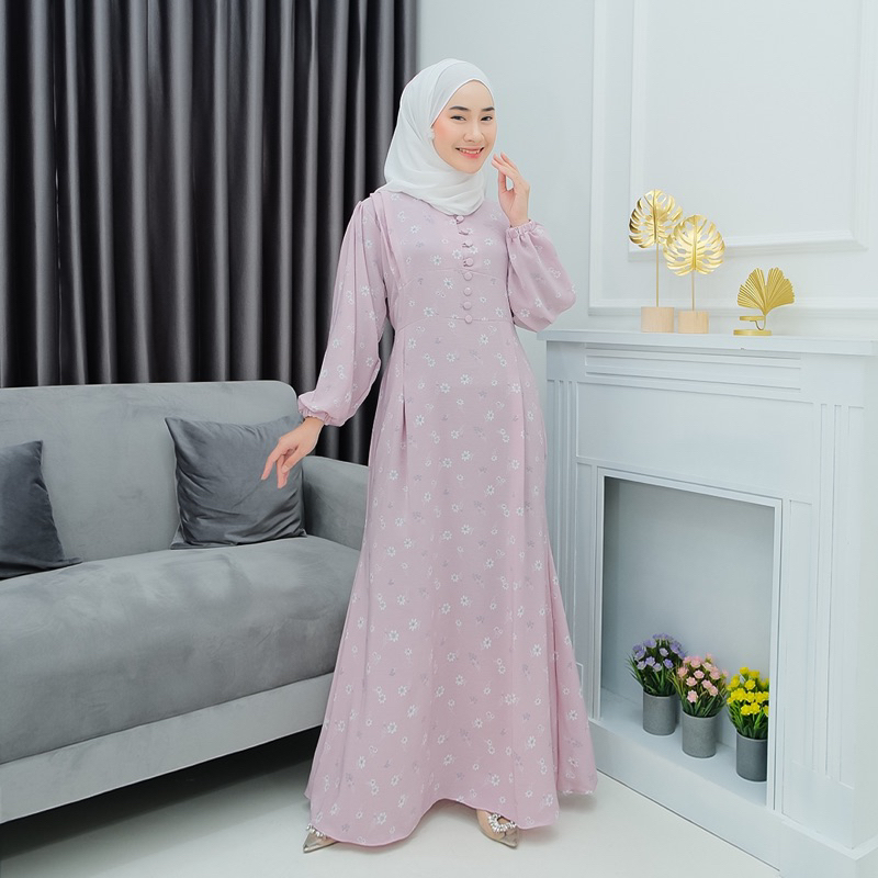 shabira dress by zahrahafidza_id | floral dress| korean dress