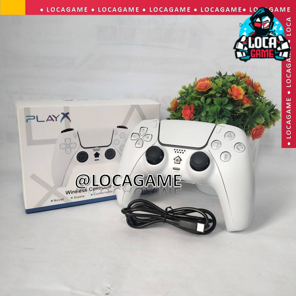 Stick PS4 MERK PLAY X MODEL PS5 BISA UNTUK PS4 &amp; PS5