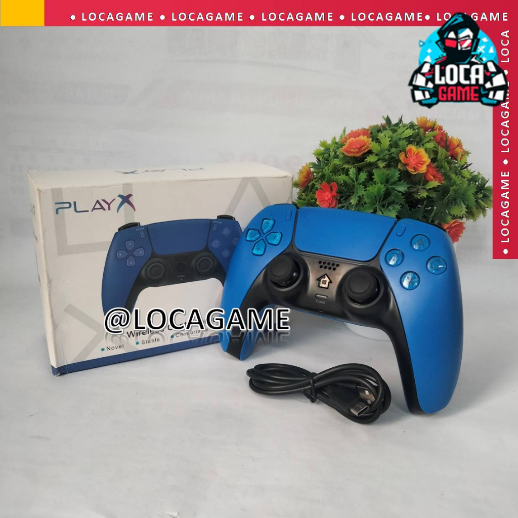 Stick PS4 MERK PLAY X MODEL PS5 BISA UNTUK PS4 &amp; PS5