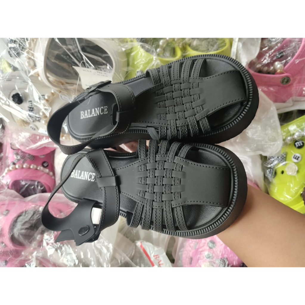 sepatu wanita import plato terlaris 971-A1 (37-40) sandal wanita terbaru