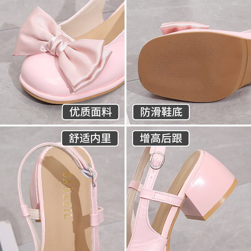 SG1108 syafniegalery sanzeil cutie original brand sepatu hak tahu pita import