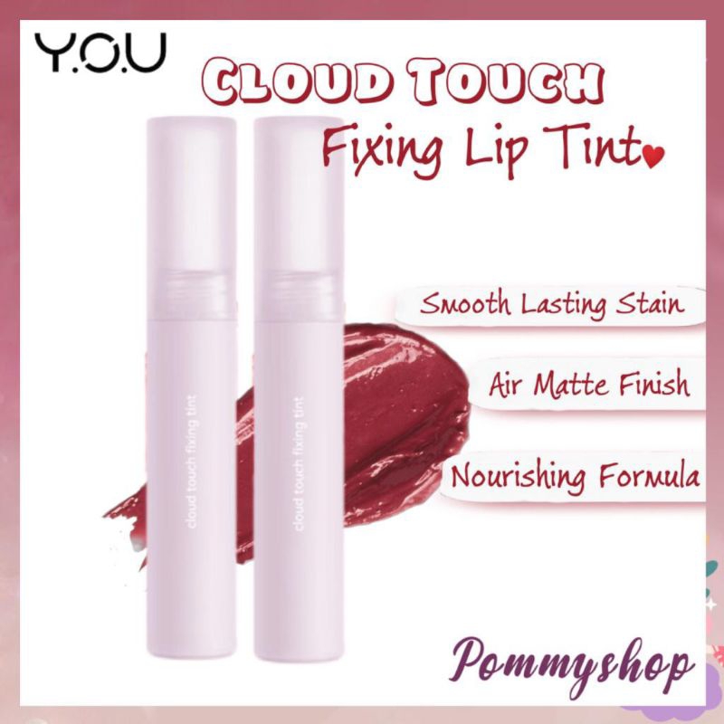 You Cloud Touch Fixing Lip Tint | Soft Velvet Finish Lip Stain