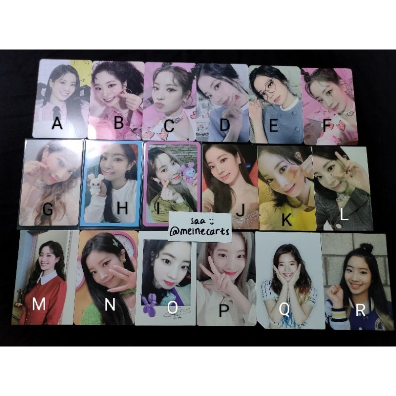 AAB DAHYUN TWICE PHOTOCARD lucky draw ld benefit pob bene fansign fs withdrama wd soundwave sw music
