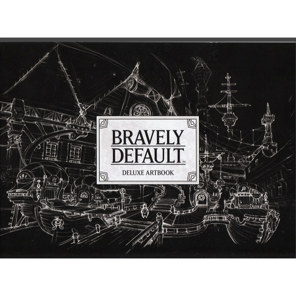 Bravely Default Deluxe Artbook ( Artbook / Artwork / Disc )