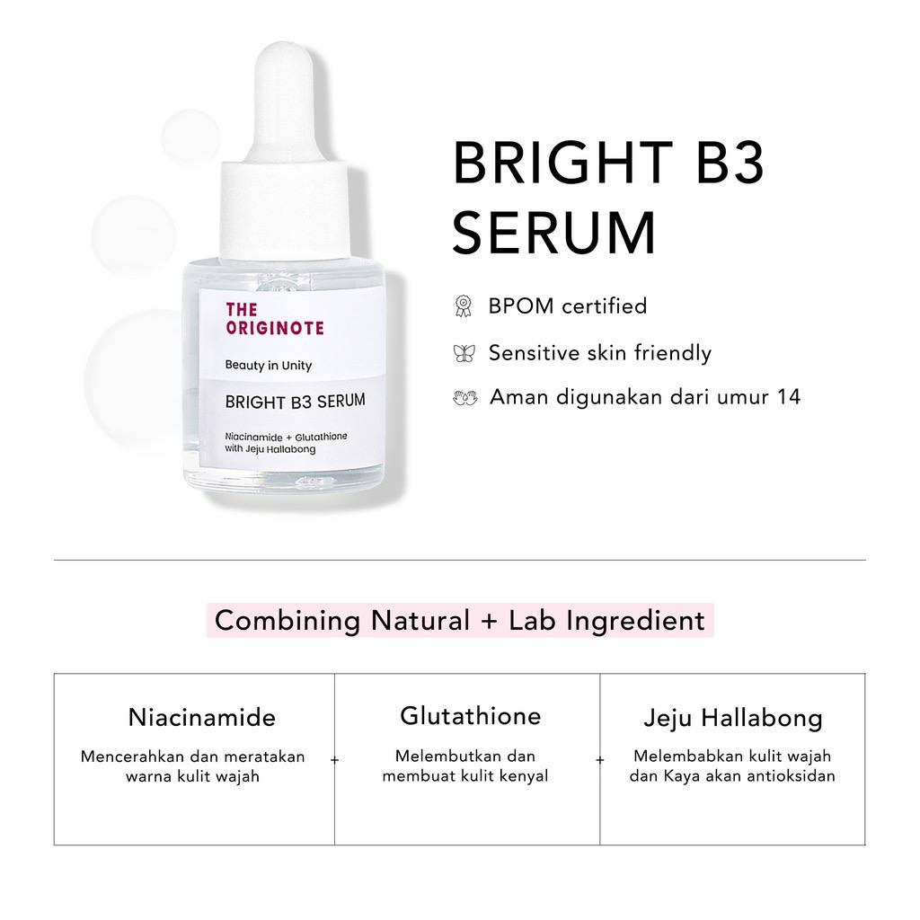 [BPOM] THE ORIGINOTE - Serum Acne | Bright | Vitc | Peeling | Retinor 20Ml