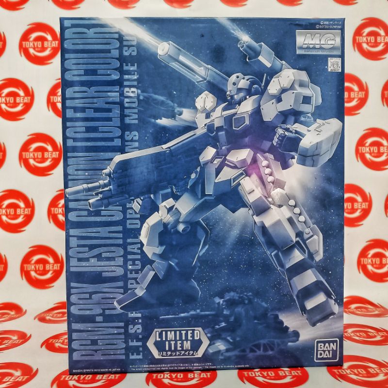 MG 1/100 JESTA CANNON RGM-96X CLEAR COLOR