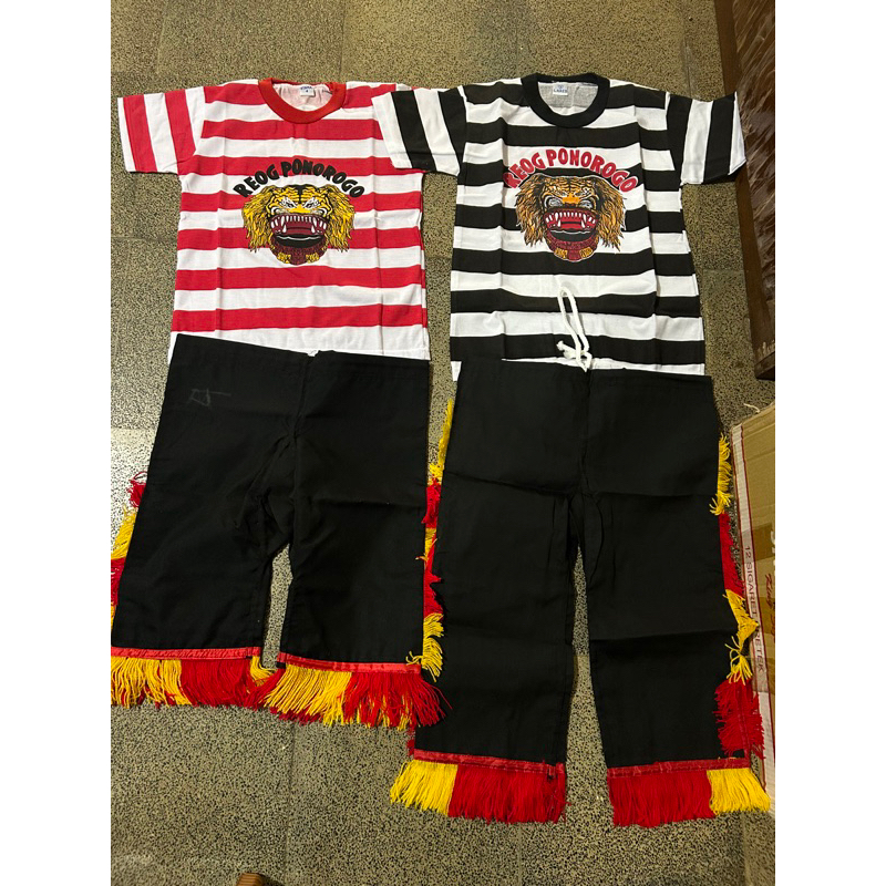 HARGA GROSIR SATU SET BAJU DAN CELANA REOG PONOROGO