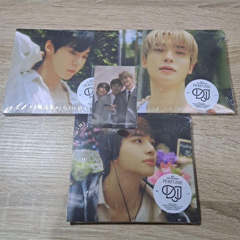 Digipack Perfume DOJAEJUNG DJJ Set Doyoung Jaehyun Jungwoo Sealed