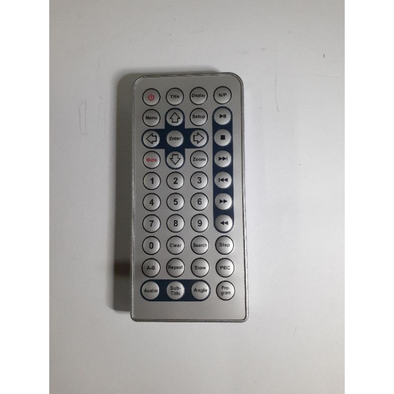 Remote DVD TV portable