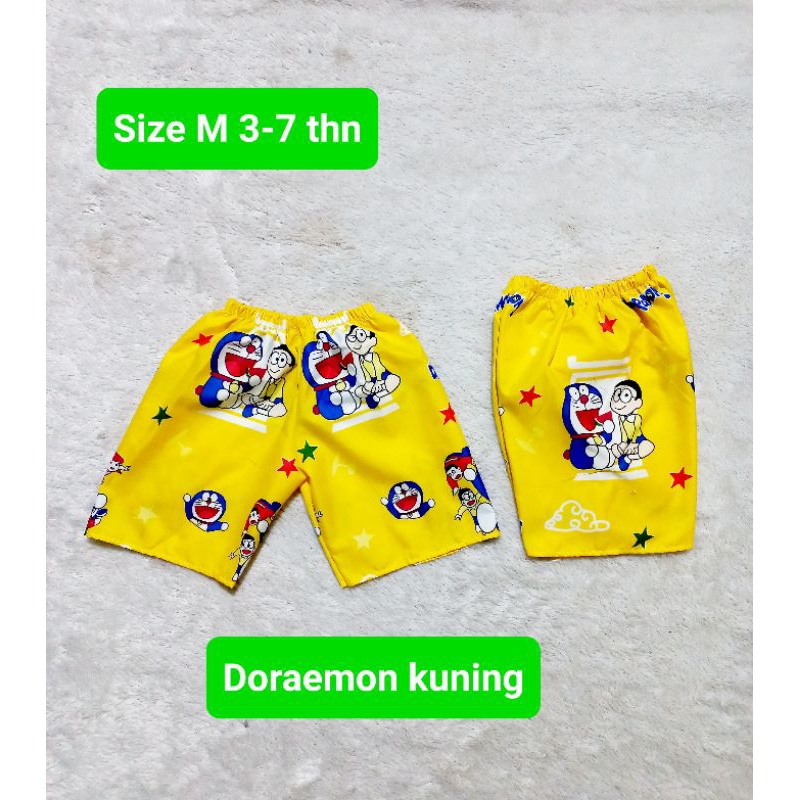 #B Celana kolor anak pendek. Size M 3-7thn. motif karakter cewek cowok. bisa pilih motif. Grosir dan ecer.1