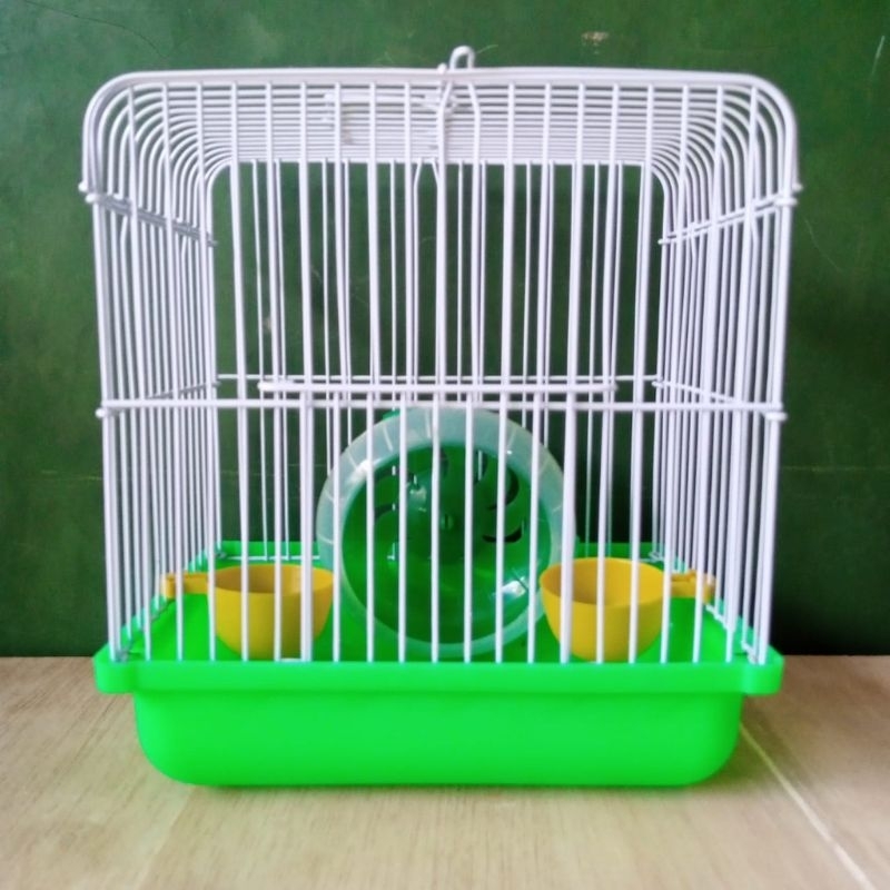 GPSS- Kandang Hamster Landak Mini Kualitas Premium Besi Tebal 20x15x24 Rumah Hamster Kandang Sugar Glider Kandang Kucing Kandang Burung Sugar Glider Kelinci