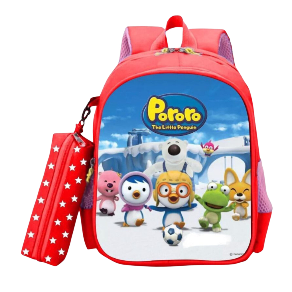 HOT SALE 7.7 - TAS SEKOLAH TK-SD ANAK LAKI-LAKI PEREMPUAN TAS RANSEL KARTUN ANIME FILM ANAK KECIL | RANSEL PUNGGUNG ANAK SEKOLAH | RANSEL PORORO - RANSEL REMAJA/PRIA/ANAK-ANAK