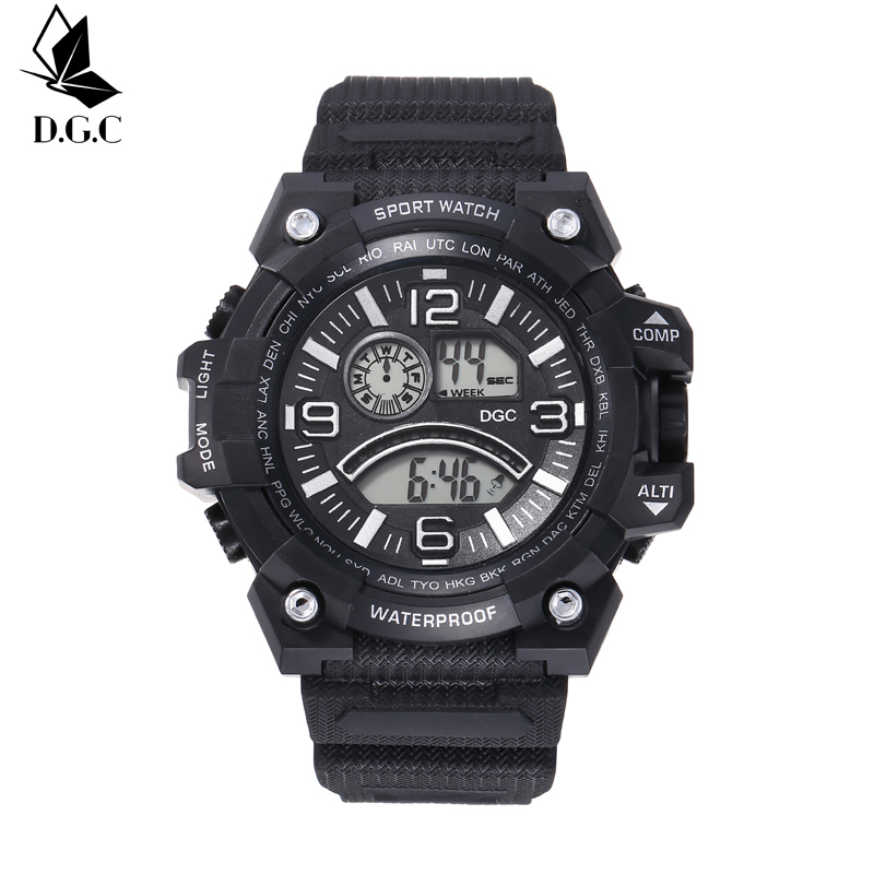 COD Jam Tangan Wanita Rubber Sport Digital Korea Fashion Anak Remaja Best Seller M198