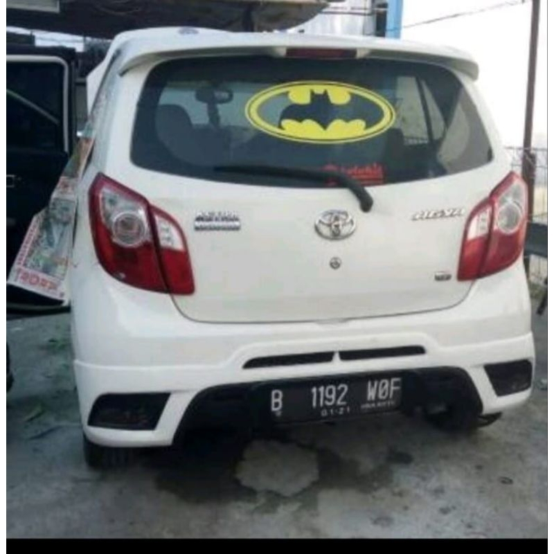 bodykit bemper belakang agya/ayla model yaris