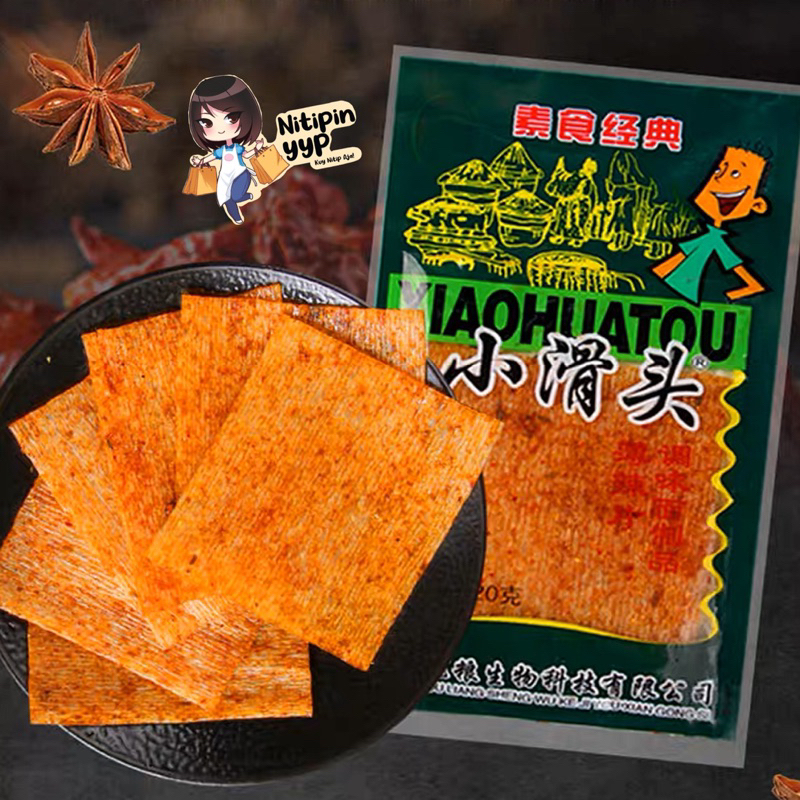 [LATIAO VIRAL] Dalapian Mini Latiao Gluten Halal - Lapian Mini Spicy Tofu Gluten Snack LATIAO CHlNA HALAL Vegetarian Spicy Snack (18gr)