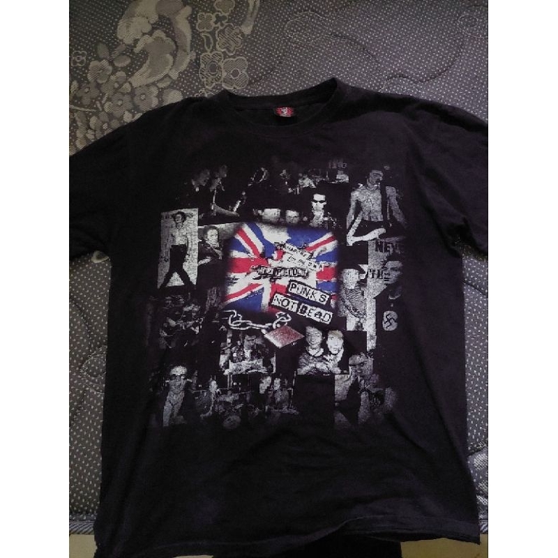 tshirt sex pistols tag rock yeah vintage thailand