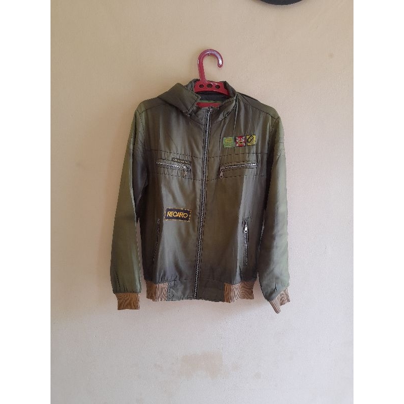 Jaket Black ID Exclusif Pria Himut Size L