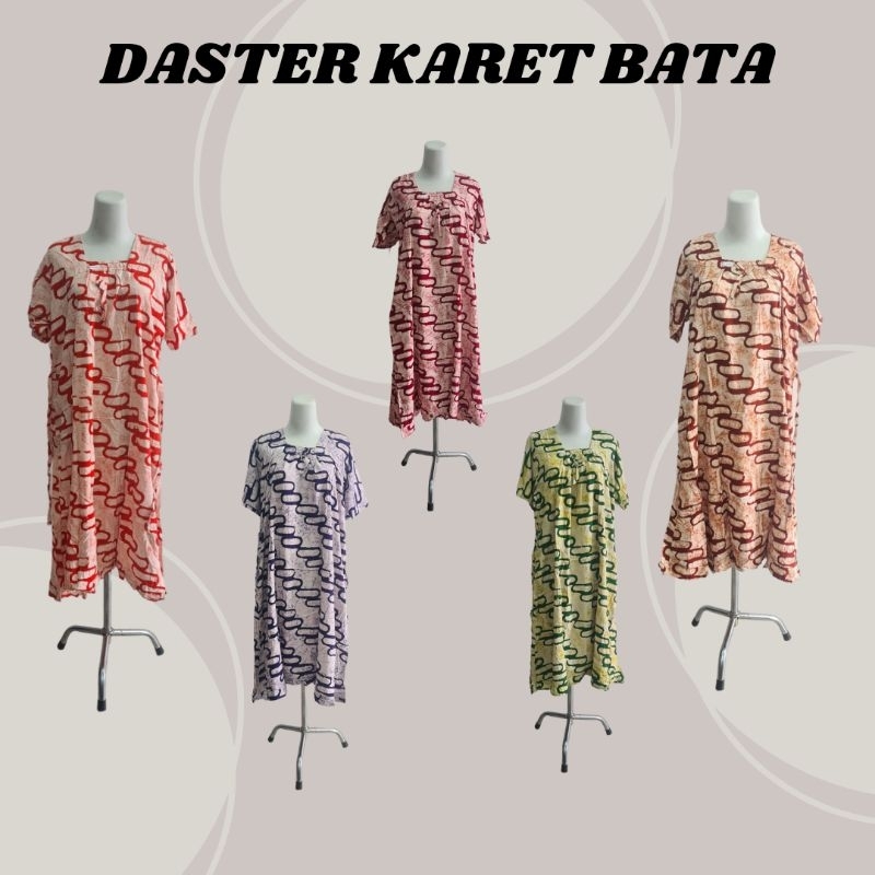 Daster Wanita Karet Bata Kekinian