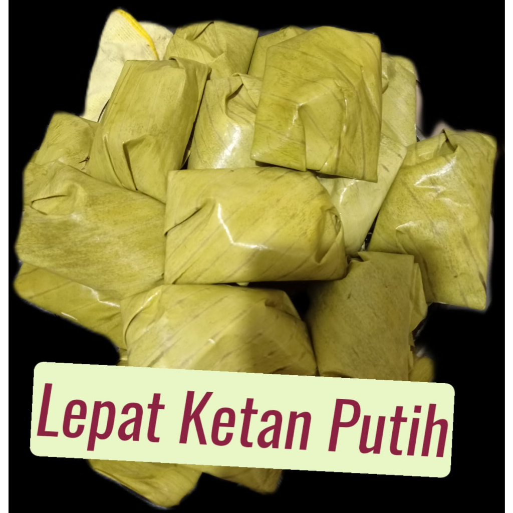 

BUGIS KETAN PUTIH ( LEPAT KETAN PUTIH )