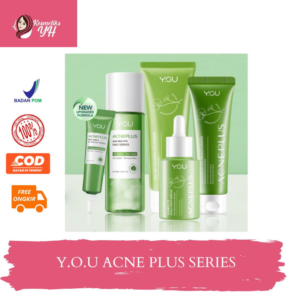 YOU ACNE PLUS TRIPLE ACTION SPOT CARE YOU OBAT TOTOL JERAWAT MENGANDUNG CENTELLA MENGATASI JERAWAT