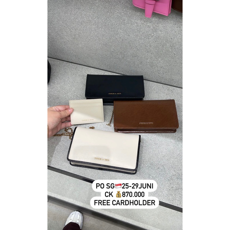 SALE 7.7 7/7 CHARLES KEITH WOC FREE BOX / jastip ck / sale ck / tas ck / tas cnk / tas slempang / ta