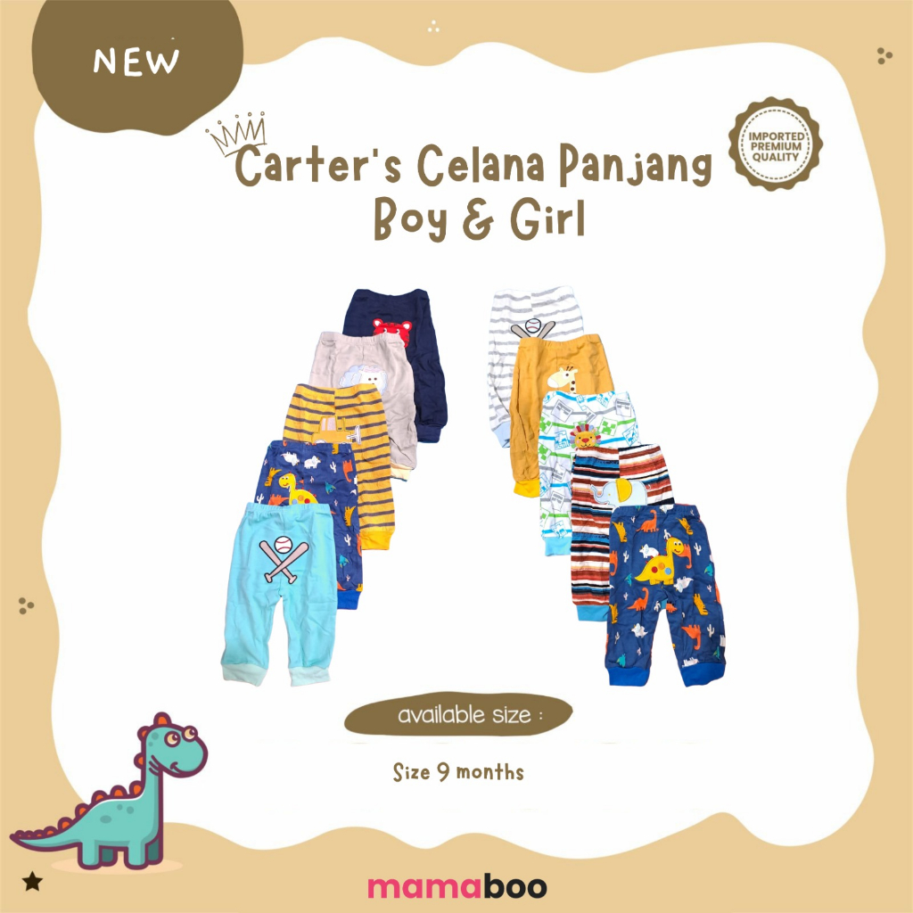 Premium Carters - Celana Panjang Boy &amp; Girl