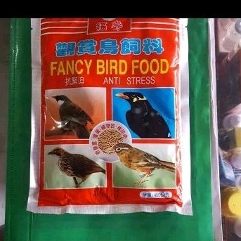 FANCY ANTI STRES VOER PUR MAKANAN BURUNG MURAI KACER BEO ANIS CUCAKRAWA