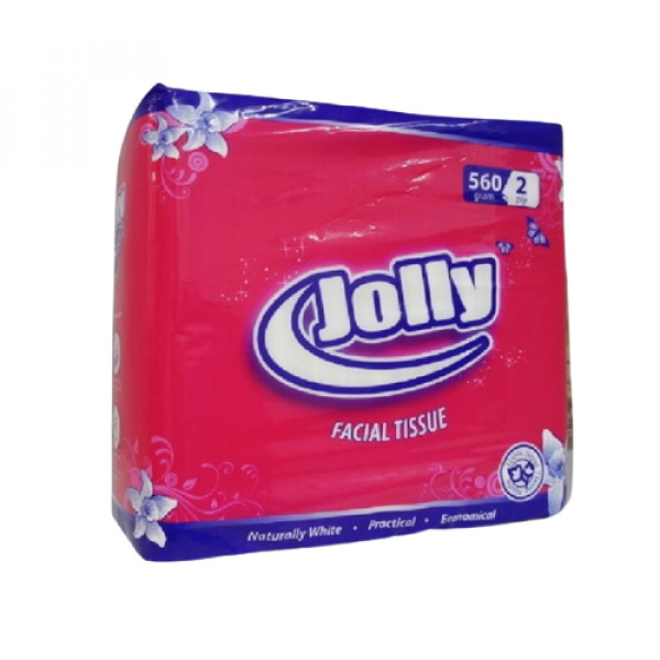 TISU WAJAH JOLLY 560 GR SOFTPACK FACIAL TISSUE