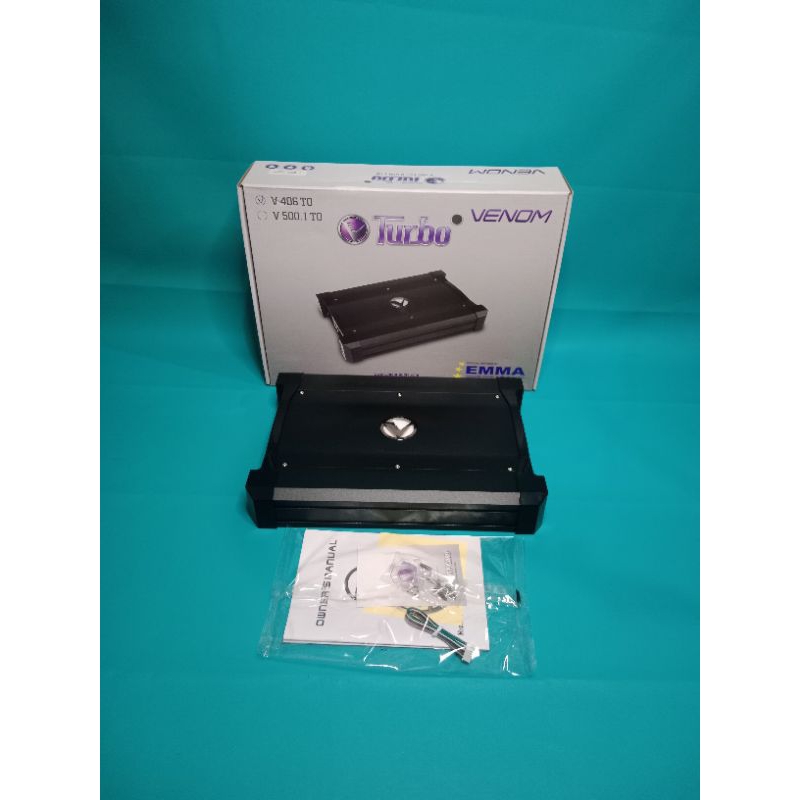 Power VENOM TURBO seri V-406TO 4chenel power Mobil Audio Mobil
