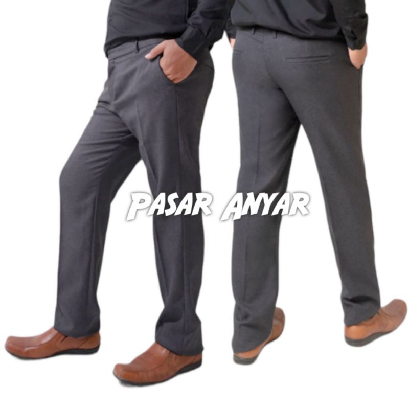 CELANA FORMAL CELANA KANTOR CELANA  PRIA CELANA KERJA CELANA SLIMFIT JUMBO