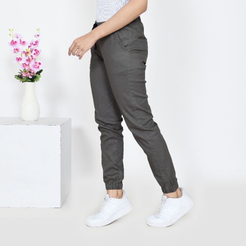 Promo Outfit celana panjang Jogger Chinos pria dan wanita Jumbo