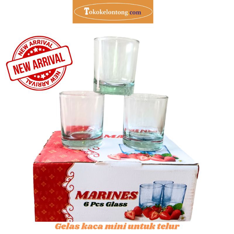 HARGA PERLUSIN Gelas sloki kaca mini/gelas sloki marines/sloki alkohol