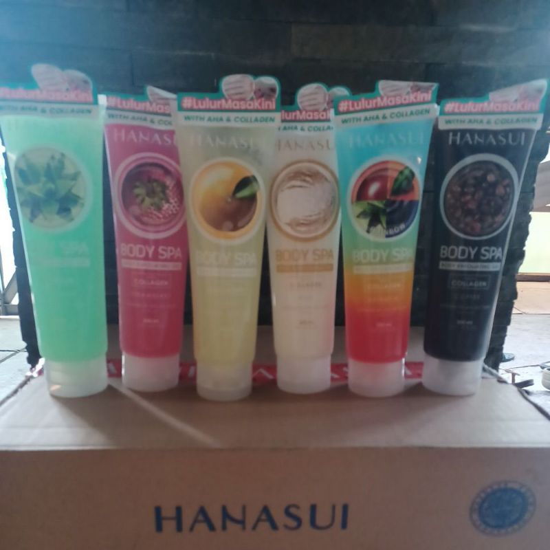 Hanasui Body Spa Exfoliating Gel 300ml