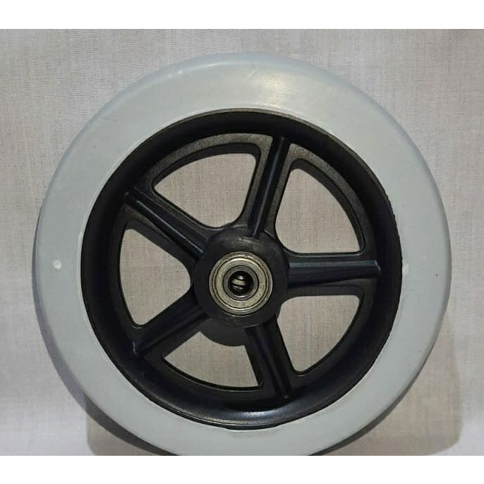 roda depan kursi roda 6 inch diameter 15cm