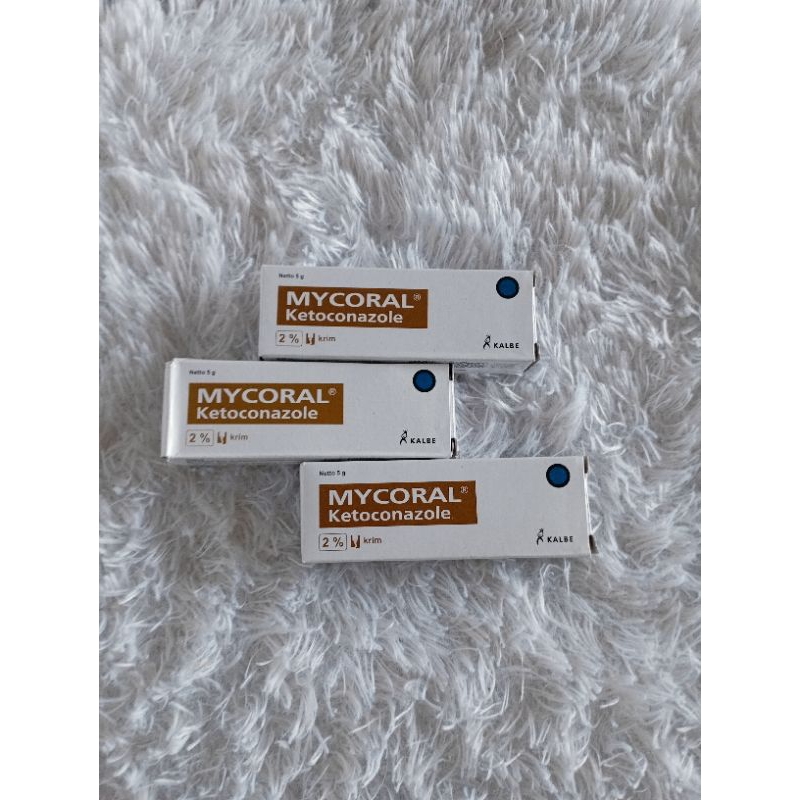 MYCORAL SALEP 2% 5MG - OBAT GATAL JAMUR