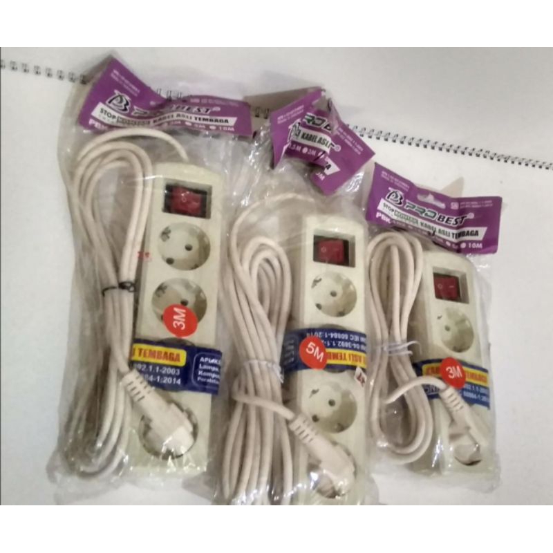 KABEL PANJANG / KABEL COLOKAN / COLOKAN / COLOKAN 3 LUBANG / COLOKAN 4 LUBANG / COLOKAN 5 LUBANG