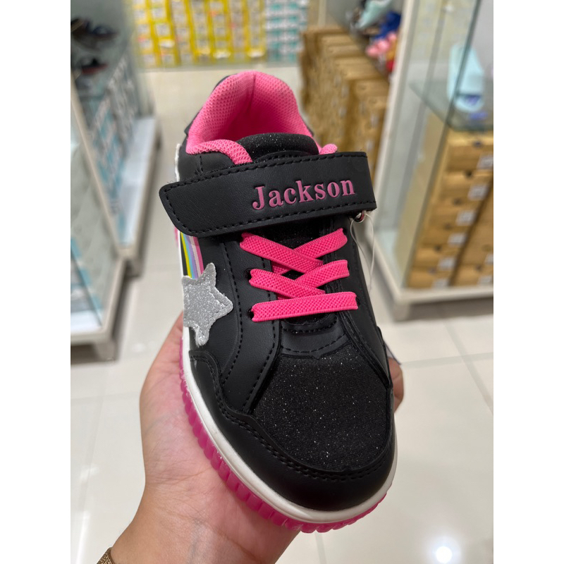 sepatu hitam anak perempuan jackson