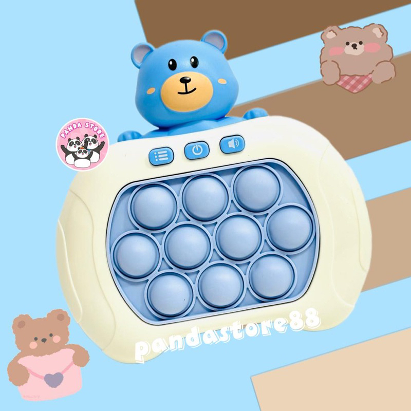 POP IT ELEKTRONIK NEW POP IT Push Bubble Game Challange Fidget Toys dengan Mesin Game LED menghilangkan stress