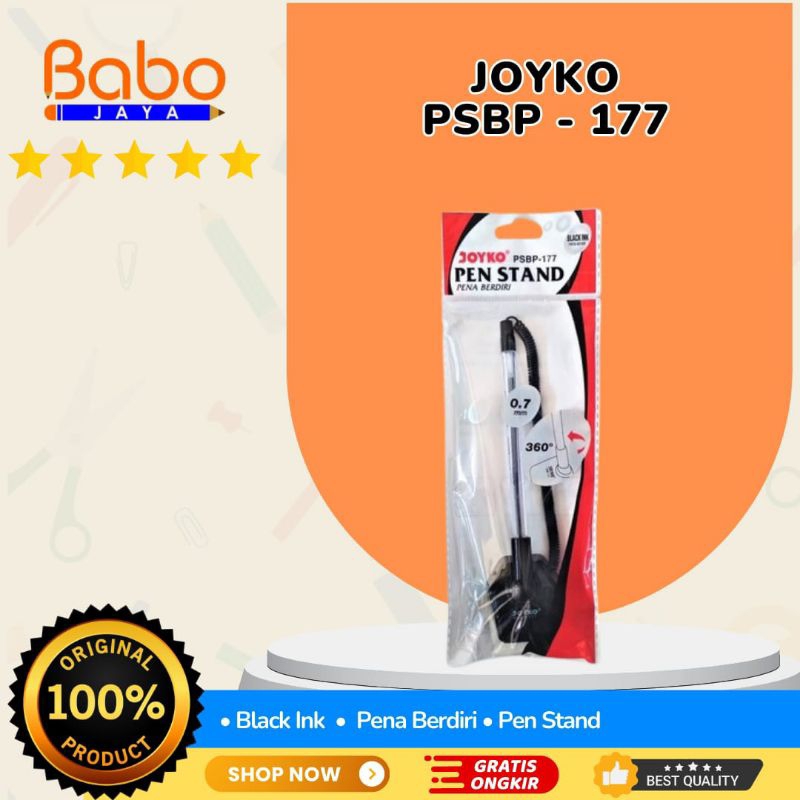 

BABO JAYA Pen Stand Pulpen Pena Joyko PSBP-177 , Bolpen Tempel 0,7mm .