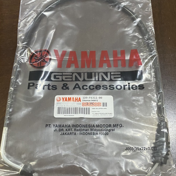 1DY KABEL GAS MOTOR JUPITER Z1 Z 1 NEW ROBOT VEGA ZR TALI SELANG CABLE