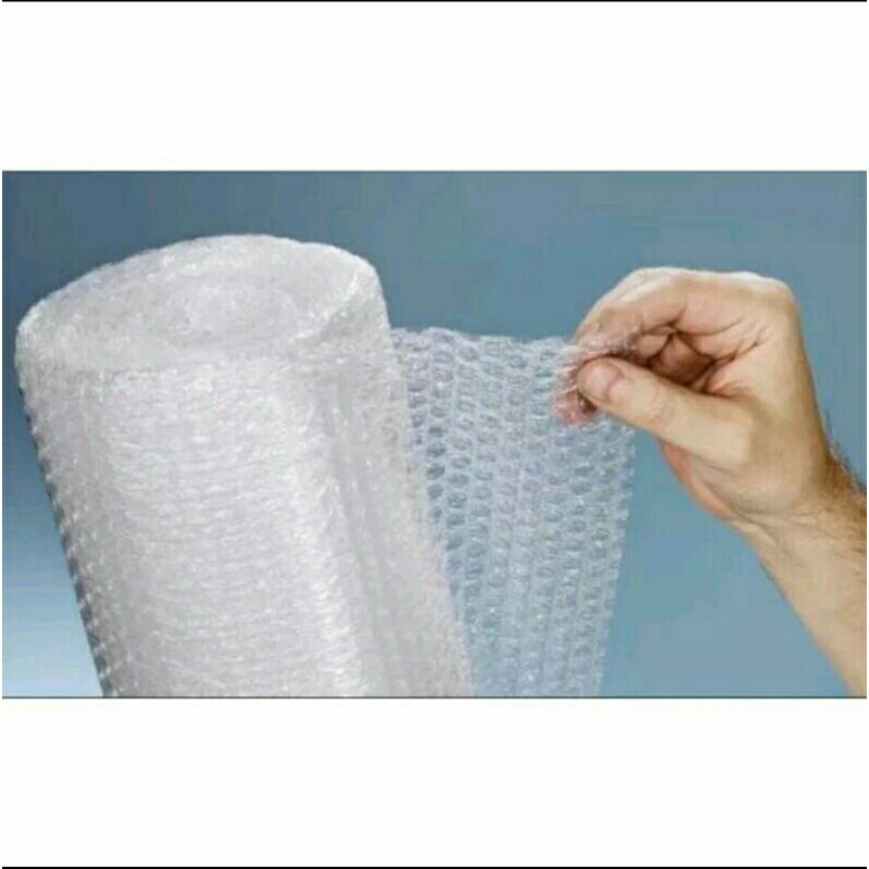 

Extra buble wrap tambahan packing