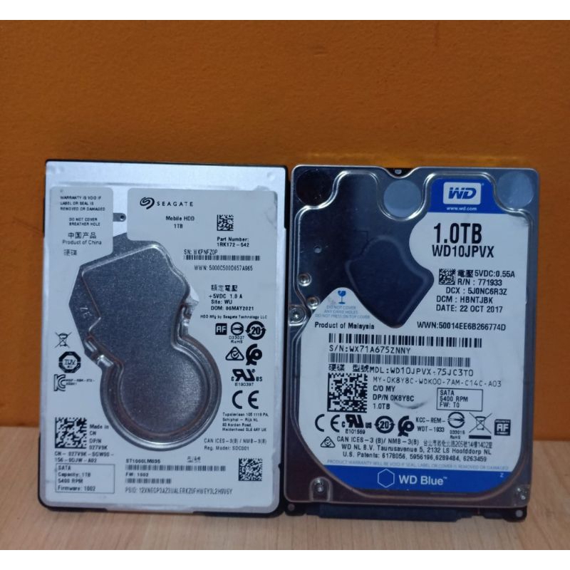 Hardisk laptop 1TB Sentinel 100% l hdd internal 2,5