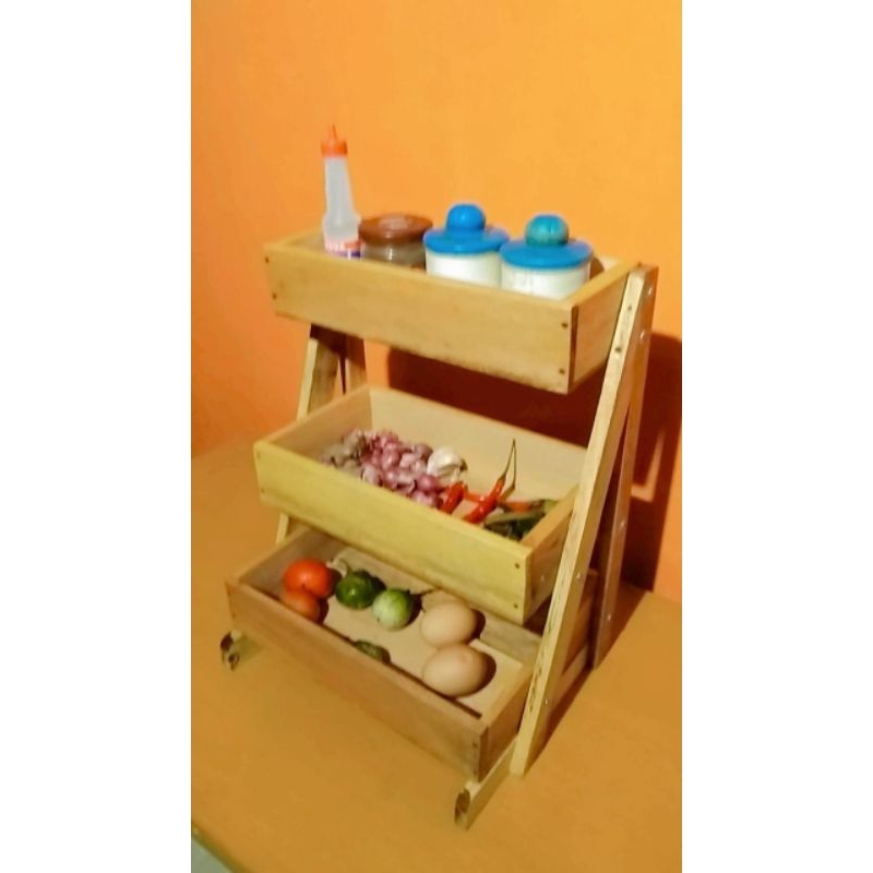 BARU  rak bumbu dapur tempat garam cabe bawang