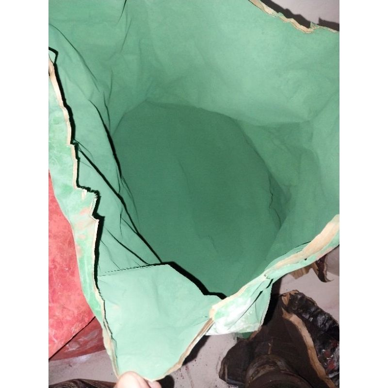 PEWARNA HIJAU BUBUK / IRON OXIDE HIJAU / OKER 500 gr