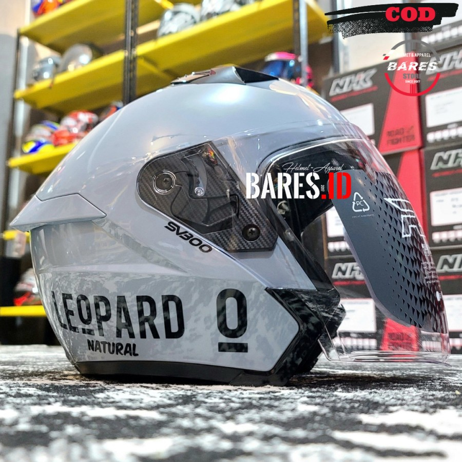 Helm Rsv Sv300 Modern Grey Leopard Black