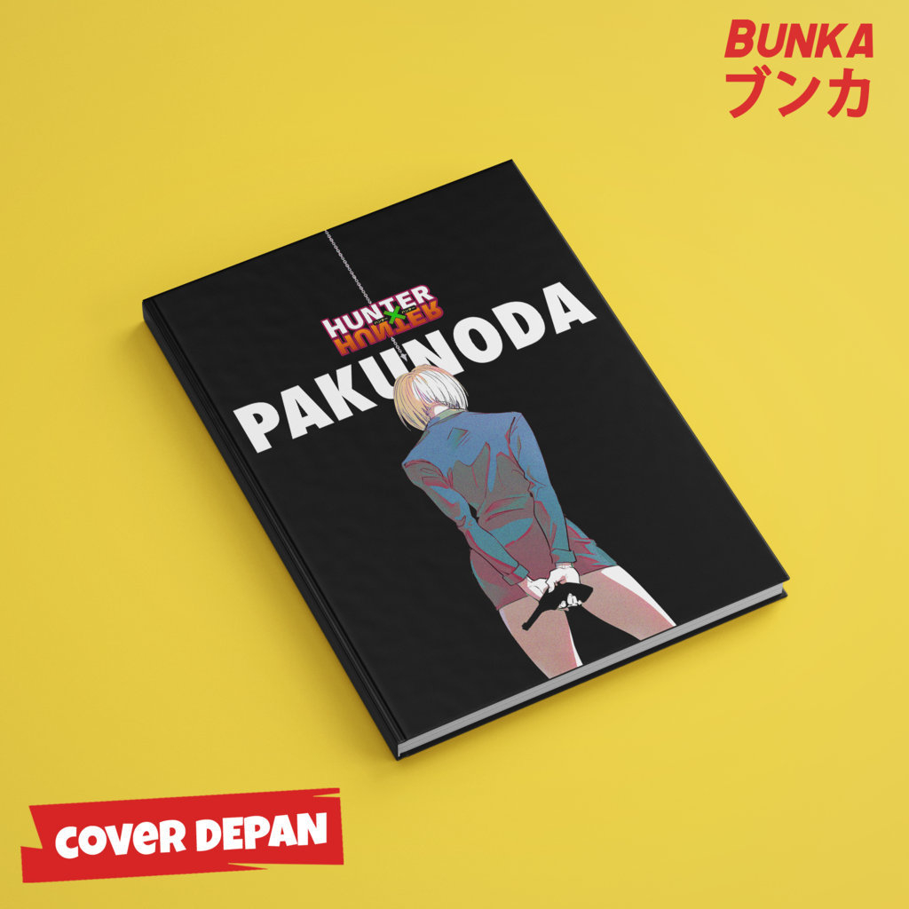 

Note Book Anime Hunter x Hunter Genei Ryodan Pakunoda Hardcover A5 Buku Tulis Catatan Notes Agenda Planner Jurnal vintage buku catatan story book kado anniversary valentine cowok cewek murah