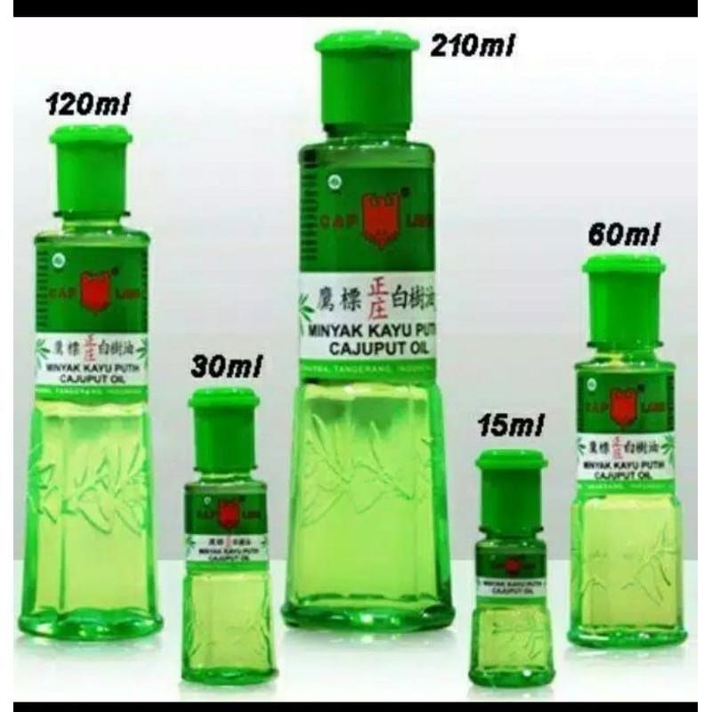 Cap Lang MINYAK KAYU PUTIH/MINYAK KAYU PUTIH Cap Lang 60ml/30ml/120ml